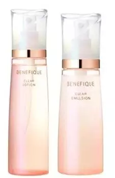 Shiseido Benefique Clear Lotion II Emulsion I Body Set /