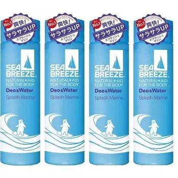 Shiseido [bulk purchase] sea breeze deo & water splash marine scent 160ml quasi-drug x 4 pieces