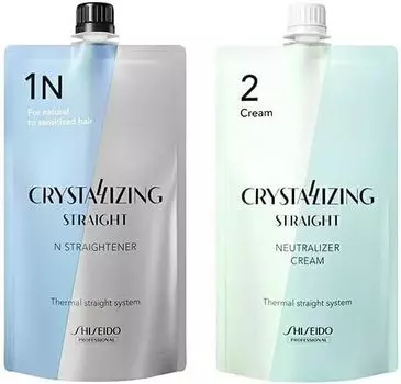Shiseido Crystallizing Straight N 400 г, 1 жидкость и 2 жидкости…