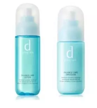 Shiseido d program balance care MB body set лосьон/эмульсия