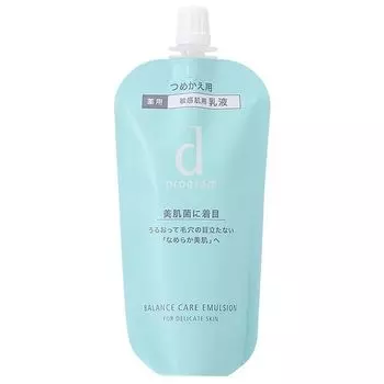 Shiseido d program d program balance care эмульсия MB сменный блок 88 мл эмульсионное молочко [квази-лекарство] [продукт]
