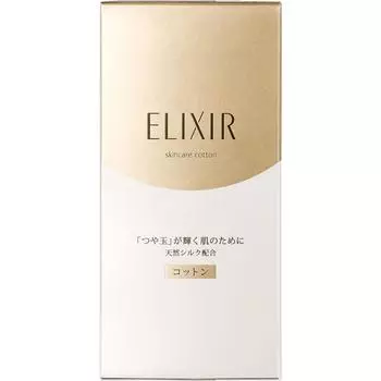 Shiseido Elixir Elixir TSUTAIDAMA Хлопок, 60 листов для рта (Другой) Новый Эликсир (1) Как держать продукт: Положите вату себе на середину и