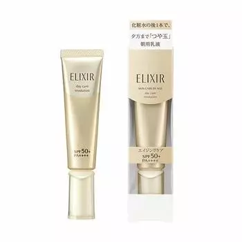 SHISEIDO ELIXIR SUPERIEUR Day Care Revolution T+ SPF50 / PA ++++ дневная эмульсия с максимальной защитой от солнца, 35 мл