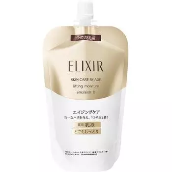 SHISEIDO Elixir Superieur Lift Moist Emulsion сменный блок, 110 мл - Тип III - мягкая, для сухой кожи