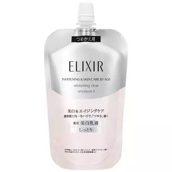 SHISEIDO Elixir White Clear Emulsion T осветляющая эмульсия (сменный блок), 110 мл - Тип II - мягкая, для нормальной кожи