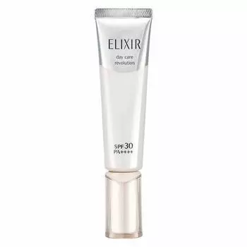 SHISEIDO ELIXIR White Day Care Revolution T+ SPF30 / PA ++++ дневная эмульсия с защитой от солнца, 35 мл