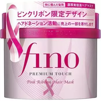 Shiseido fino Limited Pink Ribbon Premium Touch Penetrating Essence Hair Mask 230 г