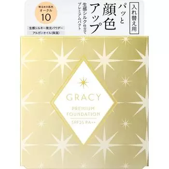 Shiseido Integrate Gracie Premium Pact Refill OC10 8.5g Skin Makeup Integrated Gracie Для использования: - Выньте внутреннюю часть основы и поместите ее