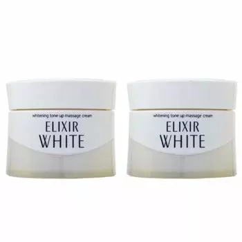 Shiseido Эликсир для лица Shiseido Эликсир для лица White Tone Up Massage 100 г Набор из 2 шт. [Набор]