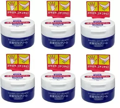 Shiseido крем с мочевиной баночка 100 г x 6 шт набор 10%