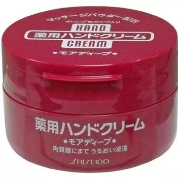 Shiseido Лечебный крем для рук More Deep Jar 100 г набор из 3 предметов