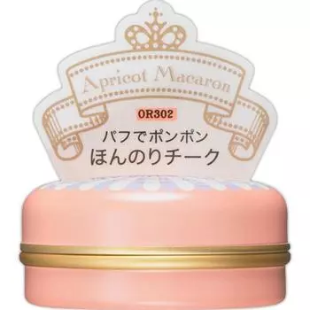 Shiseido Majolica Majorca Puff de Cheek Apricot Macaron 7 г Косметика для кожи