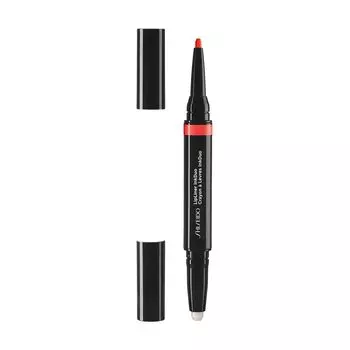 SHISEIDO Makeup Lip Liner Ink Duo 05 Geranium Lip Liner Pencil Vertical Wrinkle Cover Moisturizing Shiseido Official Store 0,9 г/0,2 г (Экструдированный