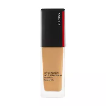 SHISEIDO Makeup Synchro Skin Foundation 340 Oak 30g Foundation Liquid Unscented Liquid Foundation Unstained Color Cover Transparency Makeup Permanent