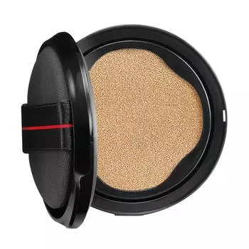 SHISEIDO Makeup Synchro Skin Glow Cushion Compact Ocher 10 Golden 2 13g SPF23 Foundation Liquid form Gloss Moisturizing Transparency portable Shiseido