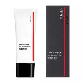SHISEIDO Makeup Synchro Skin Soft Blurring Primer 30 г Основа под макияж Кремовая основа для покрытия пор Shiny Water Base Официальный магазин Shiseido