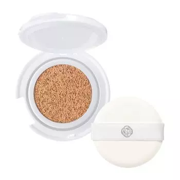 SHISEIDO Makeup Synchro Skin White Cushion Compact WT Ocher 20 Golden 3 12 г SPF40 Тональная основа Жидкая форма Осветляющий Прозрачный Подходит Shiseido
