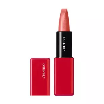SHISEIDO Makeup Techno Satin Gel Lipstick 402 Chatbot Gloss Stick Type High Color Moisturizing Shiseido Official Store 3.3g Lipstick/Gip