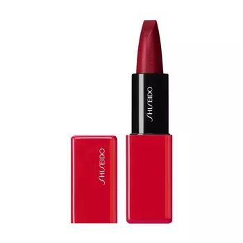 SHISEIDO Makeup Techno Satin Gel Lipstick 424 Quantum Plum Gloss Stick Type High Color Moisturizing Shiseido Official Store 3.3g Lipstick/Lip