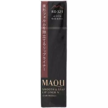 Shiseido Макияж (узнать больше) MAQuillAGE Smooth & Stay Карандаш для губ N (картридж) RD321 0,2 г Для использования вставьте держатель в Maquillage Lip Liner Ho