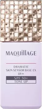 Shiseido MAQuillAGE Dramatic Skin Sensor Base EX 25mL Tone Up UV+ SPF50+/PA++++ [Item]