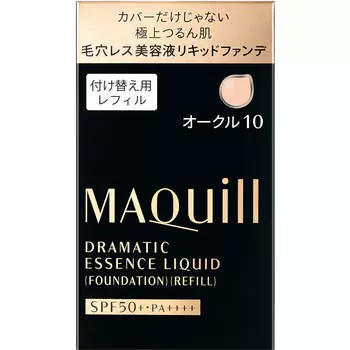 Shiseido Maquillage MAQuillAGE Dramatic Essence Liquid (Пополнение) Охра 10 25 мл Тональный крем (жидкость, гель, крем) После кондиционирования кожи