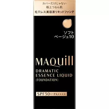 Shiseido Maquillage MAQuillAGE Dramatic Essence Liquid Soft Beige 10 25 мл Тональная основа (жидкость, гель, крем) После кондиционирования кожи с помощью