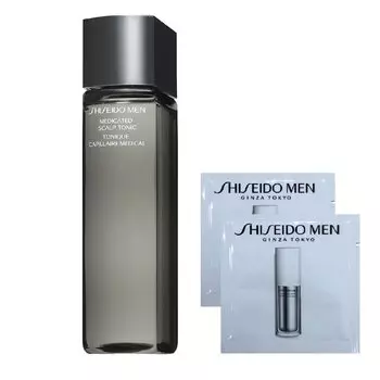 SHISEIDO MEN Лечебный тоник для кожи головы, уход за волосами, пробный образец включен [Квази-лекарство] для мужчин