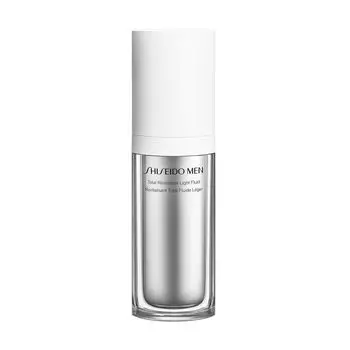 SHISEIDO MEN Total R Легкий флюид N Увлажняющий крем с ароматом цитрусовых и бамбука, 70 мл для мужчин