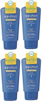 Shiseido Moisture Hair Pack Ночная эссенция для волос 120 г x 4 шт. [Оптовая закупка]