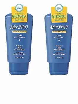 Shiseido Moisture hair pack Ночная эссенция для волос 120 г x 2 набора [Оптовая закупка]
