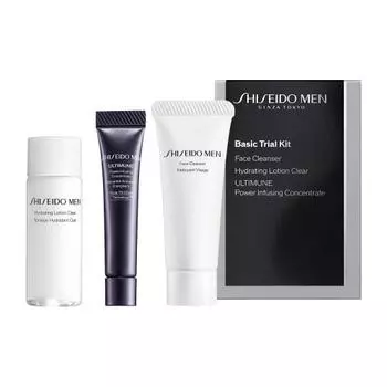 Shiseido мужской базовый пробный набор n мужской пробный/дорожный набор с ароматом цитрусовых и бамбука зеленого цвета 14 г+18 мл+5 мл дорожный набор для путешествий