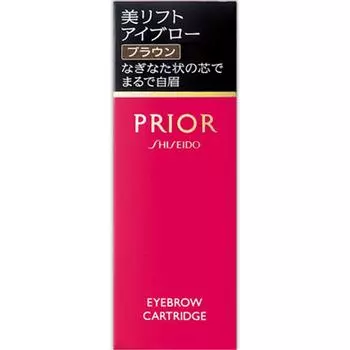 Shiseido Prior Beauty Lift Eyebrow (картридж) 0,25 г Область вокруг глаз (Бровь) Используйте кисть Biyebrow Brush, чтобы создать эффект потока волосков, затем вытяните 2–3 мм корня.