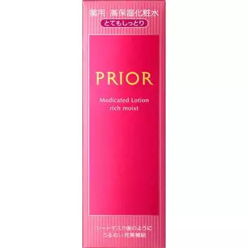 Shiseido Prior Medicated Высокоувлажняющий лосьон (Очень влажный) 160ml (Квази-лекарство) Когда вы начнете использовать продукт, нажмите на насос несколько раз, чтобы