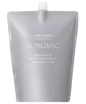 Shiseido Pro Sublimic Adenovital Hair Treatment 1800 г Сменный блок чистый