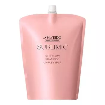 Shiseido Pro Sublimic Airy Flow Шампунь 1800 мл Сменный блок чистый