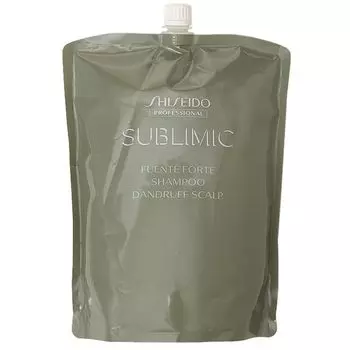 Shiseido Pro Sublimic Fuente Forte Шампунь DD 1800 мл Сменный блок чистый