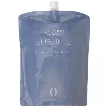 Shiseido Pro Sublimic Salon Solution Off Clear 1800 мл Сменный блок (Шампунь) чистый