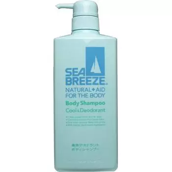 Shiseido Sea Breeze Body Shampoo Cool Deodorant x 3 шт. в наборе Jumbo size [распродажа набора] & (600 мл) [Квазинаркотик]