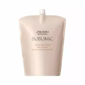 Shiseido Shiseido Professional Sublimic Aqua Интенсивный уход W: Для слабых волос 1800 г [Refill] Лечение