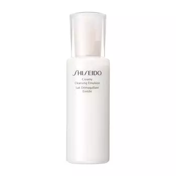 SHISEIDO Skin Care Creamy Cleansing Emulsion 200 мл Макияж Цветочно-зеленая основа Ароматная текстура Без спирта Shiseido [Официальный] | Средство для снятия/Очищения |