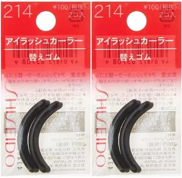 Shiseido сменная резинка для завивки ресниц 214 упаковок по 2 шт. 1 шт. (2 куска) (2 куска) (х 1)