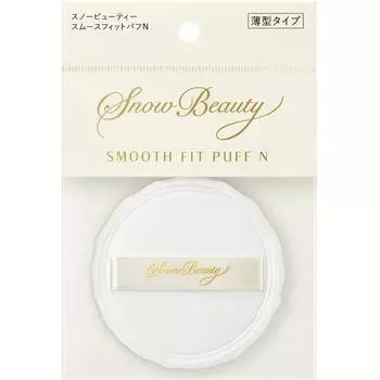 Shiseido Snow Beauty Smooth Fit Puff N 1 шт. Тональная основа (Другой) Макияж - Основа (Другой)
