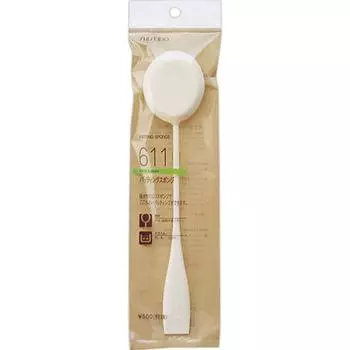 Shiseido Спонж для поглаживания 611 Спонжи и пуховки Shiseido mini - косметические инструменты Спонжи и пуховки