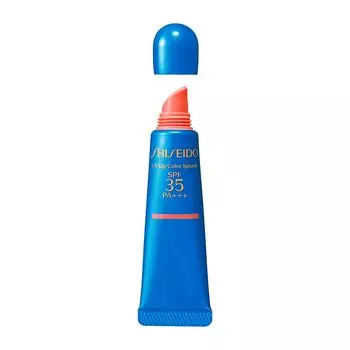 SHISEIDO Suncare UV Lip Color Splash Uluru Red 10 г SPF35 Блеск Тип тюбика Без запаха Защита от УФ-излучения Shiseido Official Store PA+++ Помада/Губная помада
