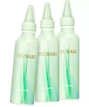 Shiseido TSUBAKI шампунь x набор для комнаты 3 предмета