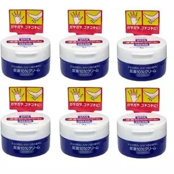 Shiseido urea 10% cream jar 100g x 6 pieces set