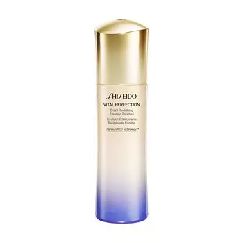SHISEIDO Vital Perfection Bright Revital Emulsion Enriched 100 мл Эмульсия Молочко Лосьон Цветочный Аромат Hari Brightening Shiseido Official Store