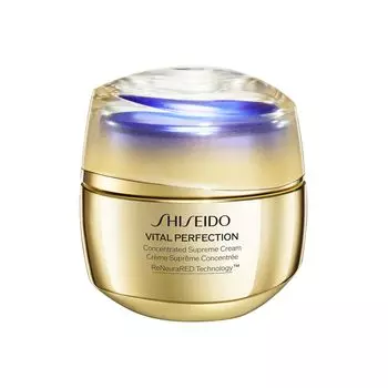 SHISEIDO Vital Perfection Supreme Cream Concentrate 50 г Кремовый кремовый цветочный аромат Упругость Осветление Сухость Мелкие морщины Официальный магазин Shiseido