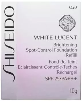 SHISEIDO White Lucent Brightening Spot Control Foundation Ocher 10 O20 10 г SPF25 Тональная пудра Brightening Stain Cover Unaligned Color Cover Shiseido